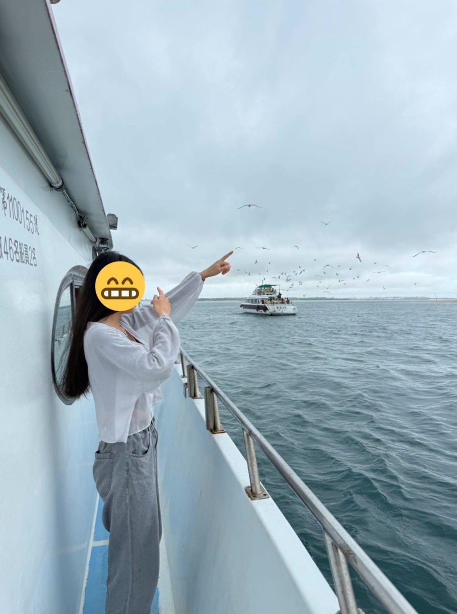 院生體驗海上風景